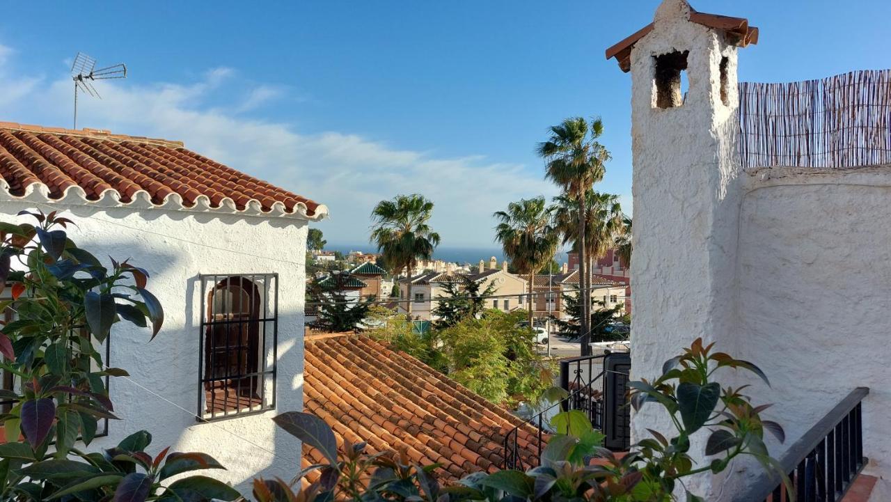 New Boho Home With Balcony, Private Garden And Communal Pool Nerja Exterior photo