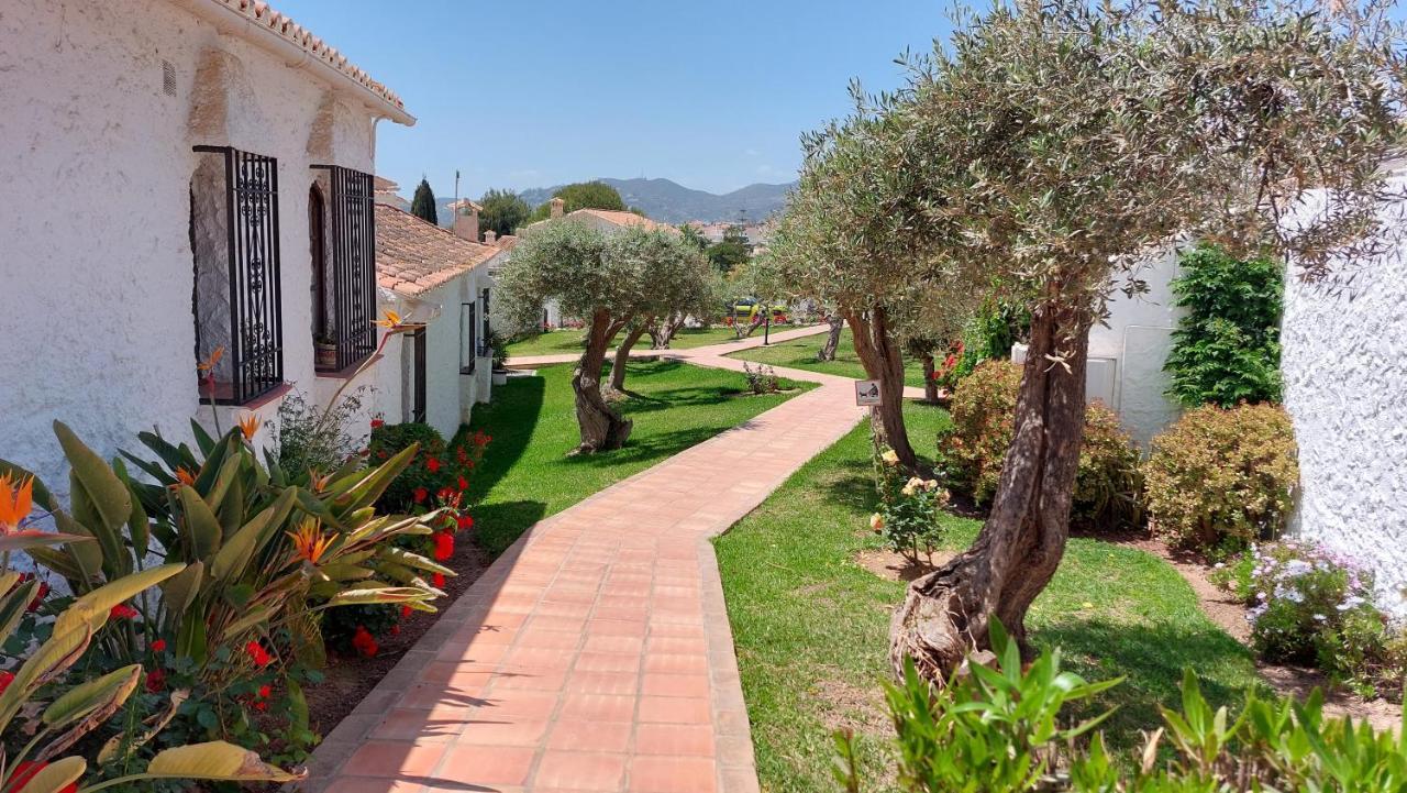New Boho Home With Balcony, Private Garden And Communal Pool Nerja Exterior photo